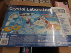 Clementoni Crystal Laboratory. Make your own Crystals - Unused & Packaged.