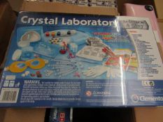 Clementoni Crystal Laboratory. Make your own Crystals - Unused & Packaged.