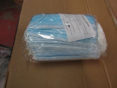 Pack of 50 Disposable Civil Masks - New & Packaged.