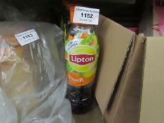 10x 500ml bottles of Lipton Peach Ice Tea, BB May 21