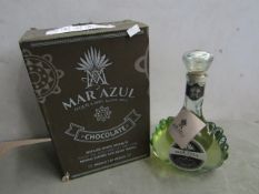 NO VAT!! 1 X 700ml Bottle of Mar Azul Chocolate flavoured Tequila, 25% ABV (50% proof), new and