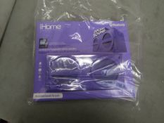 iHome Wireless Rechargable Stereo Speaker. New & Packaged