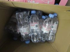 Approx 24x 500ml bottles of Evian still water, BB 09/2022