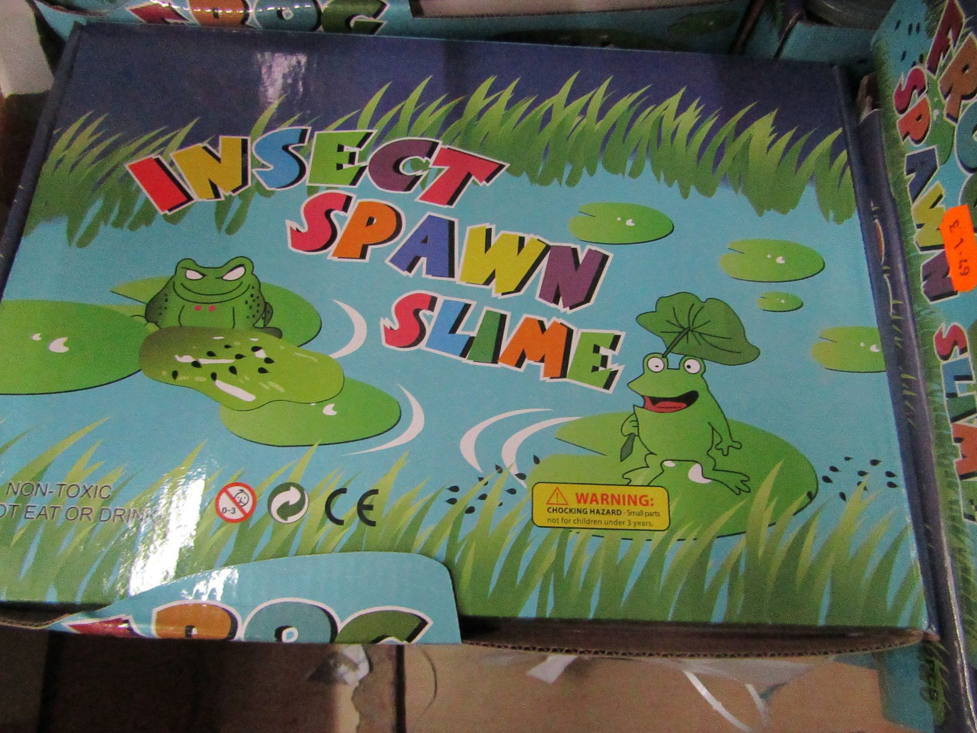 Box of 12 Pots of Spawn Slime - Unused & Boxed.