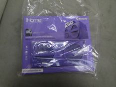 iHome Wireless Rechargable Stereo Speaker. New & Packaged