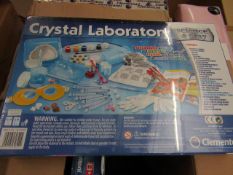 Clementoni Crystal Laboratory. Make your own Crystals - Unused & Packaged.