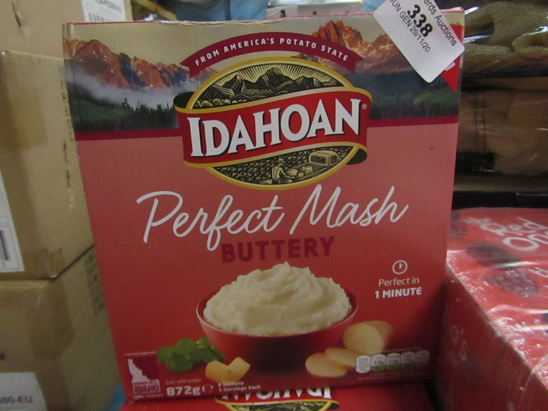 Idahoan - Perfect Buttery Mash 872g - BB 28/05/21 - Unused & Boxed.