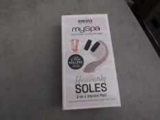 Homedics My Spa 2 in 1 Instant Pedi. New & boxed. Some boxes maybe slightly damaged but products are