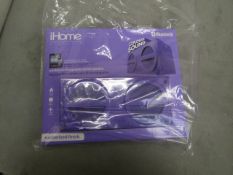 iHome Wireless Rechargable Stereo Speaker. New & Packaged