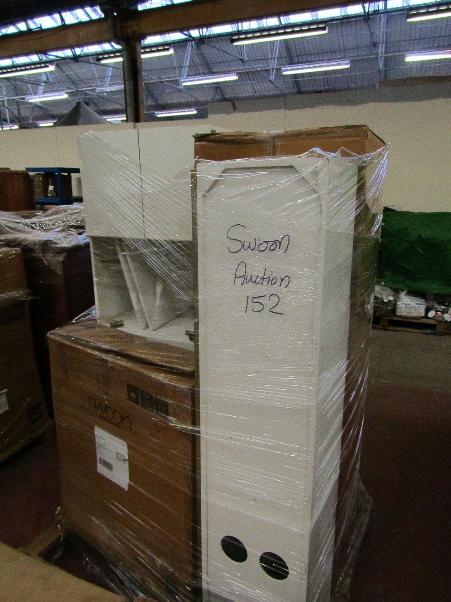 | 1X | PALLET OF SWOON B.E.R FURNITURE, UNMANIFESTED, WE HAVE NO IDEA WHAT IS ON THESE PALLETS OR