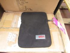 Box of 30x STM iPad or 10" screen tablet protective sleeves, new and boxed.