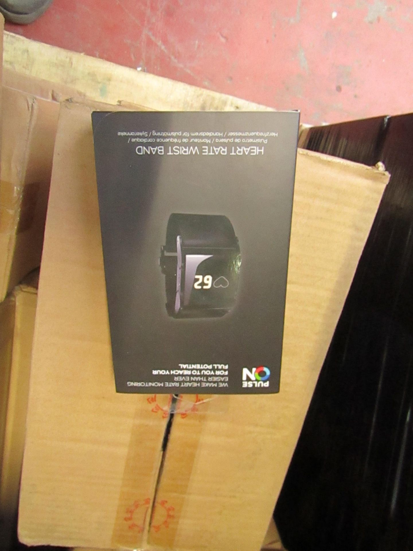 Pulse On - Heart Rate Wrist Band - unchecked & Boxed