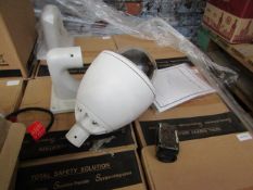 Cop Security full PTZ camera set with wall bracket, vendor suggests tested working and boxed.