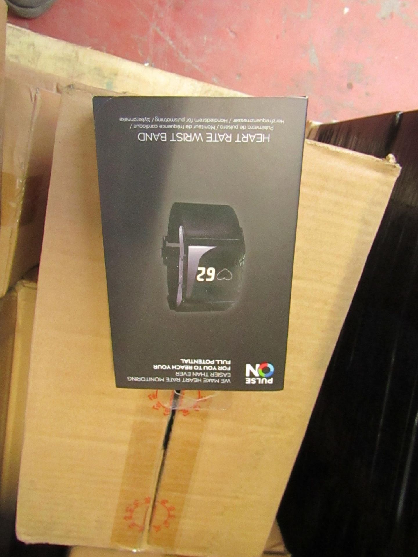 Pulse On - Heart Rate Wrist Band - unchecked & Boxed