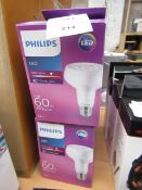 Philips LED Warm Light Bulb - 60w - 370 Lumen - unchecked & Boxed