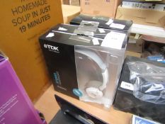 TDK Stereo Headphones - unchecked & Boxed