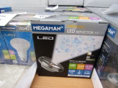 Megaman dimmable bulb, new and boxed. 600 Lumens / G53 / 35,000Hrs RRP Circa £19.99