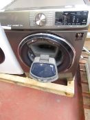 Samsung Eco Bubble 8Kg washing machine, powers on but has faulty door as it will not stay shut.