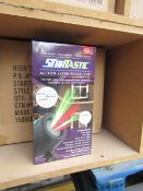 | 1X | STARTASTIC ACTION LASER PROJECTOR | NEW AND BOXED | NO ONLINE RESALE | SKU - | RRP £20.00 |