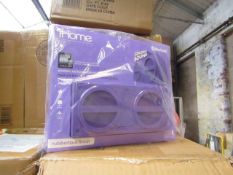 Ihome - Bluetooth Wireless Rechargeable Stereo Speaker - unchecked & Boxed