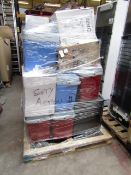 Pallet containing approx 15 - 25 various mini fridges and coolers, all completely unchecked and