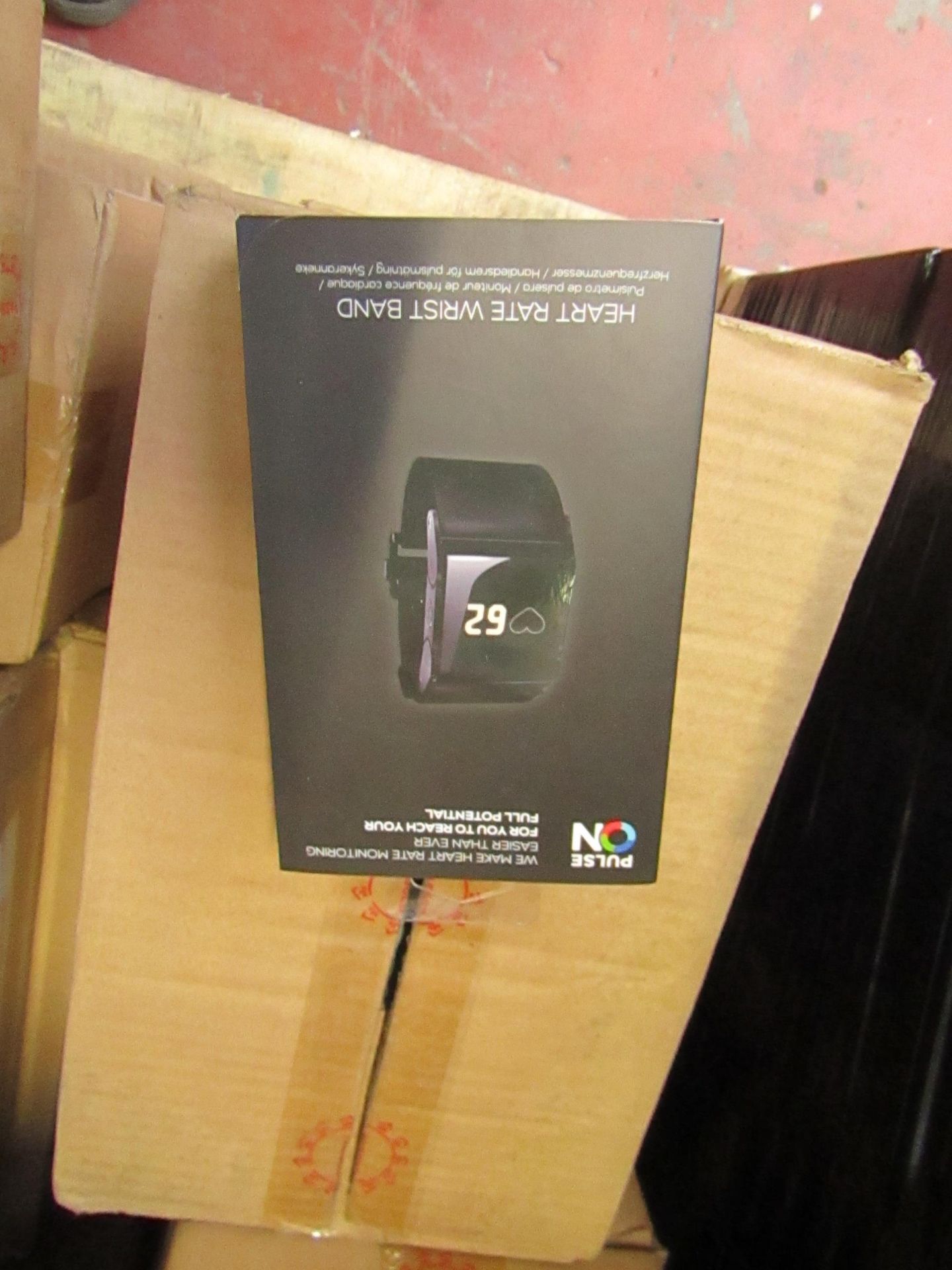 Pulse On - Heart Rate Wrist Band - unchecked & Boxed