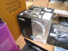 TDK Stereo Headphones - unchecked & Boxed