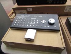 DVR control keyboard, unchecked and boxed.