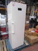 Sharp tall freestanding freezer, no power.