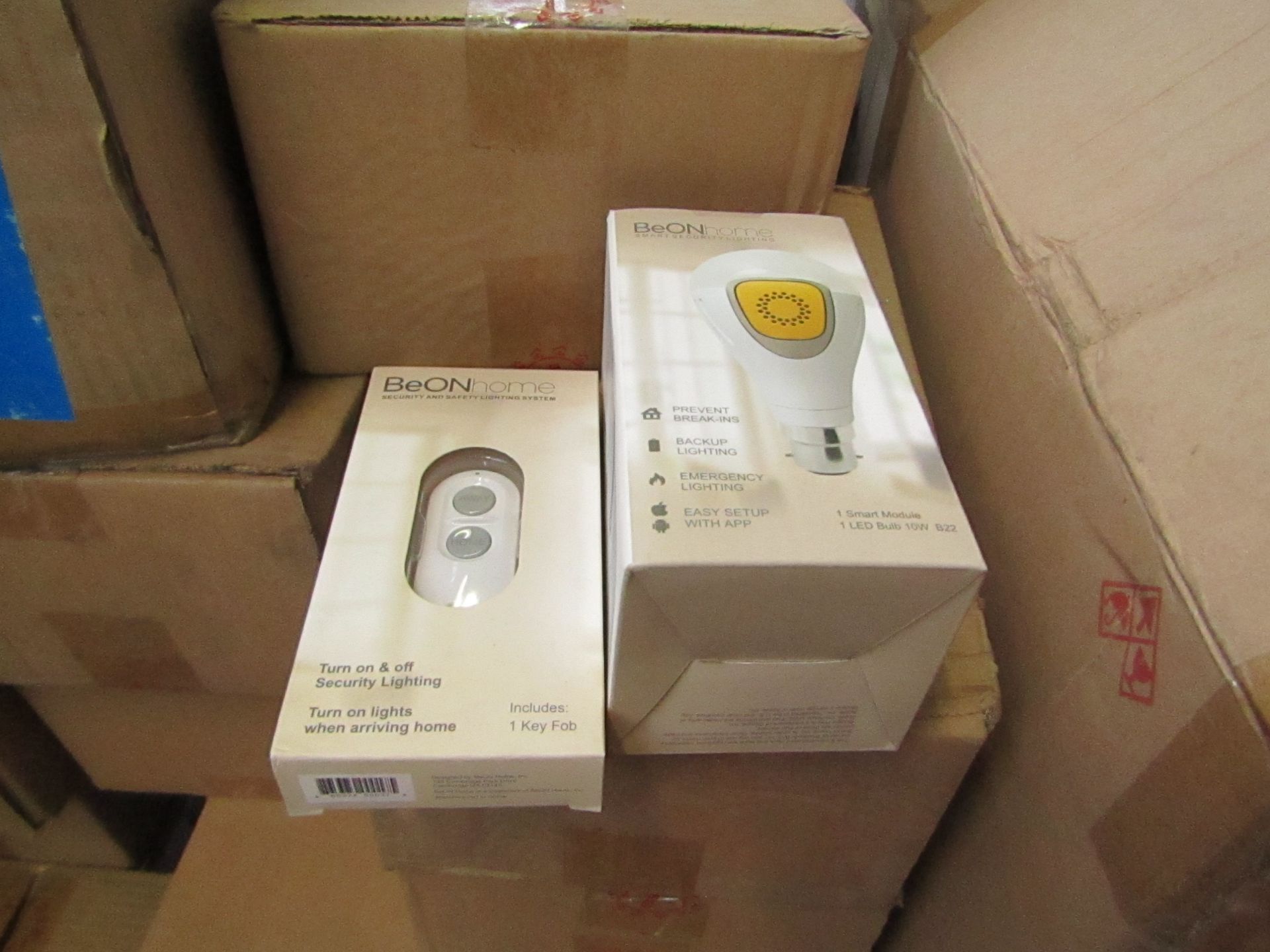 Be On Home - Smart Security Lighting - Comes With Smart Security Lighting System - unchecked &