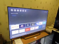 HISENSE 55U7QFTUK 55” Smart 4K Ultra HD HDR QLED TV with Amazon Alexa, tested working and boxed.