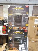 | 2X | POWER AIR FRYER COOKER 5.7LTR | UNCHECKED AND BOXED | NO ONLINE RE-SALE | SKU C506051510937 |