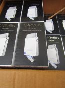 Carmen Chrome portable shave with USB charger, new and boxed.