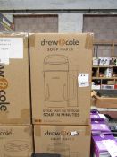 | 4X | DREW AND COLE SOUP CHEF | BOXED AND UNCHECKED | NO ONLINE RESALE | SKU C5060541516809 |