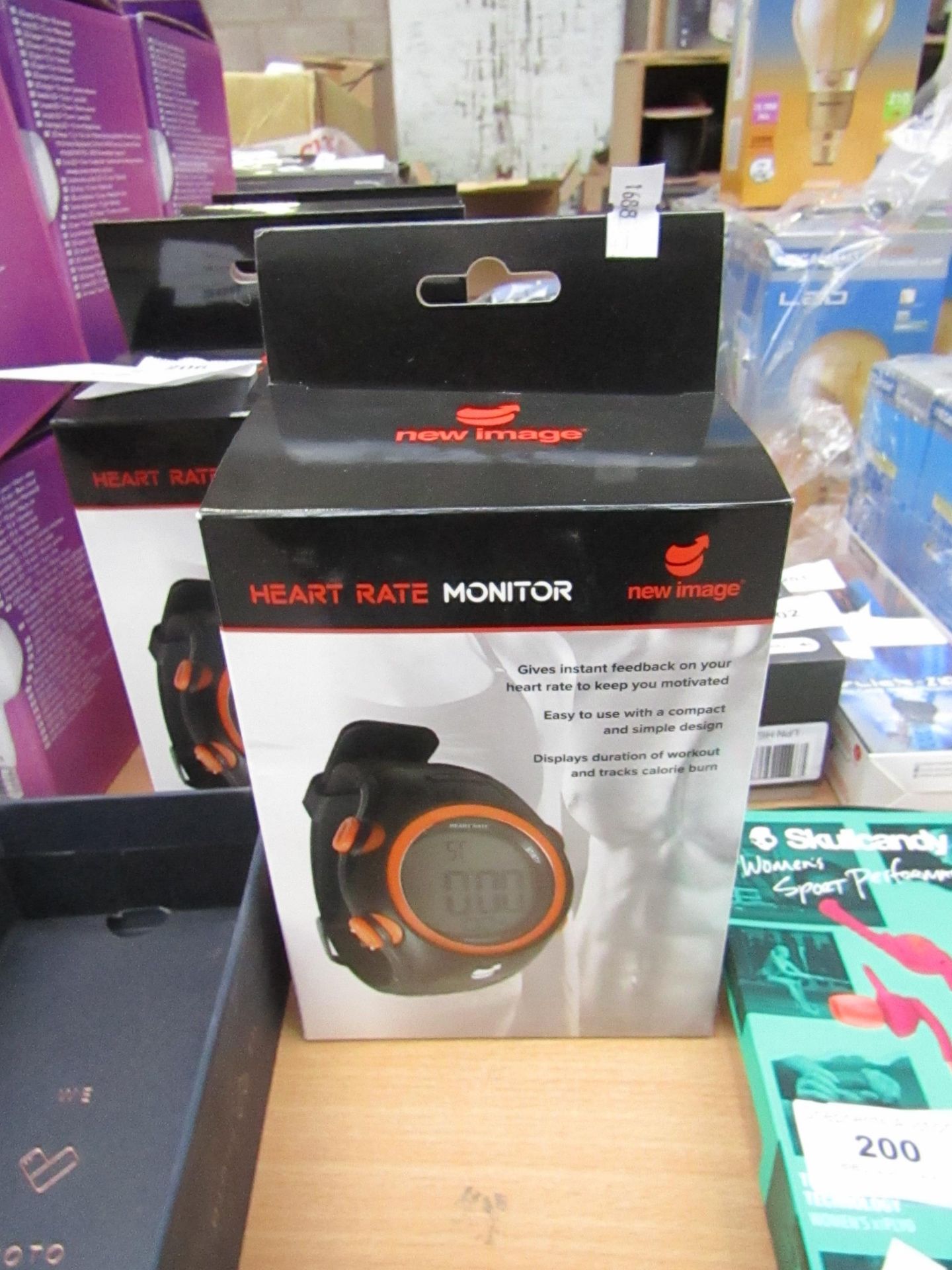 Heart Rate Monitor Watch - unchecked & Boxed