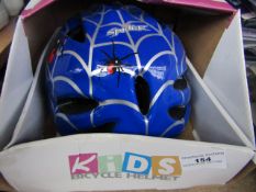 1x Kids Spider Helmet - Box Damaged.