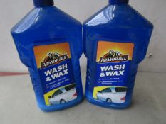 2x ArmourAll - Wash & Wax (1 Litre) - Unused.