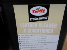 2x Turtle Wax - Professional Leather Cleaner & Conditioner (5 Litres) - Unused.