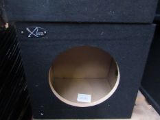 XL Series - Single 10" Trimmed Bass Box (Bare Unit) - All Unused.