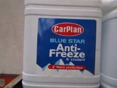 3x Car Plan - Blue Star Anti-Freeze - 2.5 Litres - Sealed.