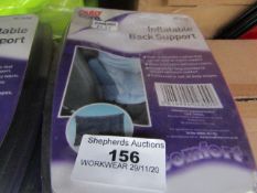 5x AutoCare - Inflatable Back Support - Unchecked & Packaged.