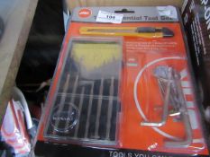 2x Jak - 15 Piece Essential Tool Set - All New & Packaged.