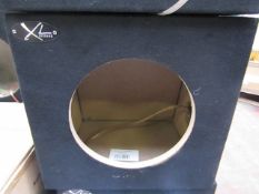 XL Series - Single 10" Trimmed Bass Box (Bare Unit) - All Unused.