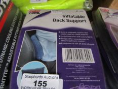 5x AutoCare - Inflatable Back Support - Unchecked & Packaged.