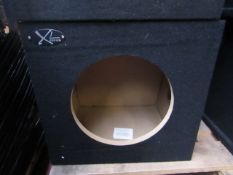 XL Series - Single 10" Trimmed Bass Box (Bare Unit) - All Unused.