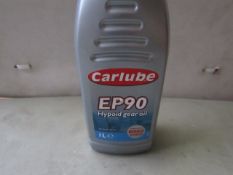 2x Carlube - EP90 Hypoid Gear Oil (1 Litre) - Unused.