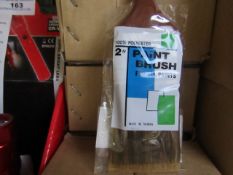 Box 12x Car Torx - 2" Paint Brushes - New & Boxed.