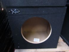 XL Series - Single 10" Trimmed Bass Box (Bare Unit) - All Unused.