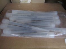 10x Fischer - Plastic Static Mixers - (Packs of 10) - All Unused & Packaged.