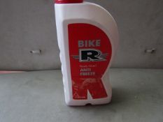 2x Carlube - Bike Ready Mixed Anti-Freeze (1 Litre) - Unused.